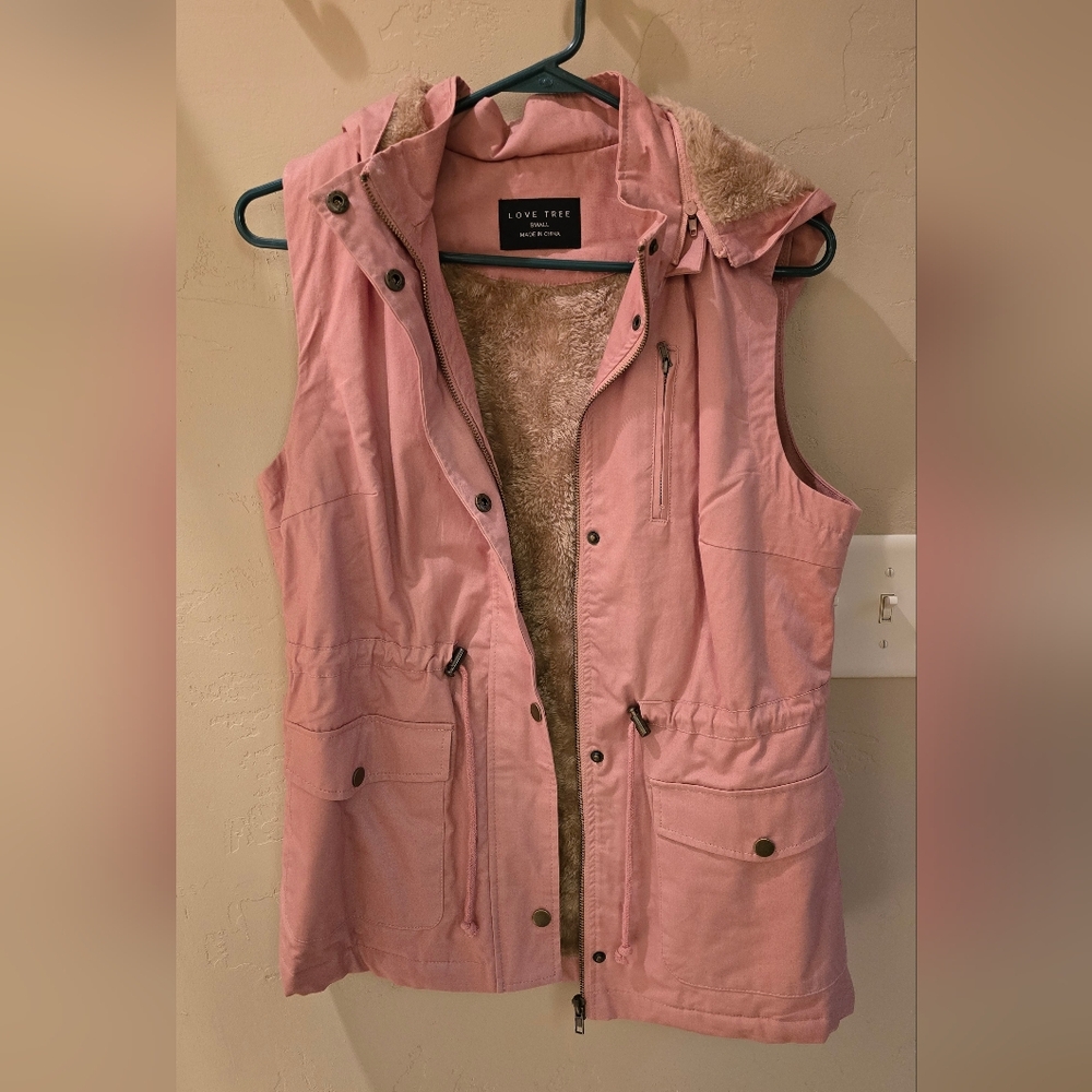 Love Tree Pink Women's Vest